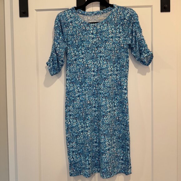 Lilly Pulitzer Dresses & Skirts - NWOT Lilly Pulitzer Belden Dress Women’s XS Cumulus Blooming Together Preppy